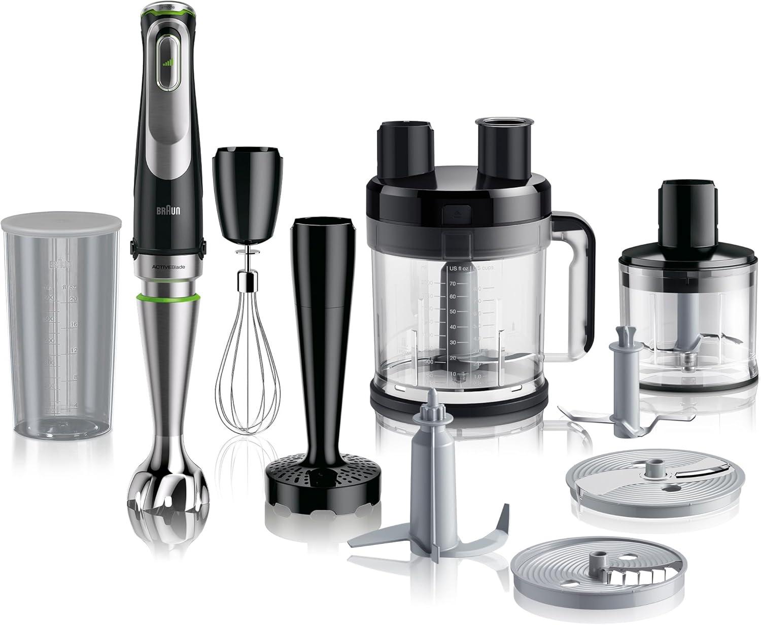 Braun MultiQuick 9 Stainless Steel Electric Immersion Blender Set