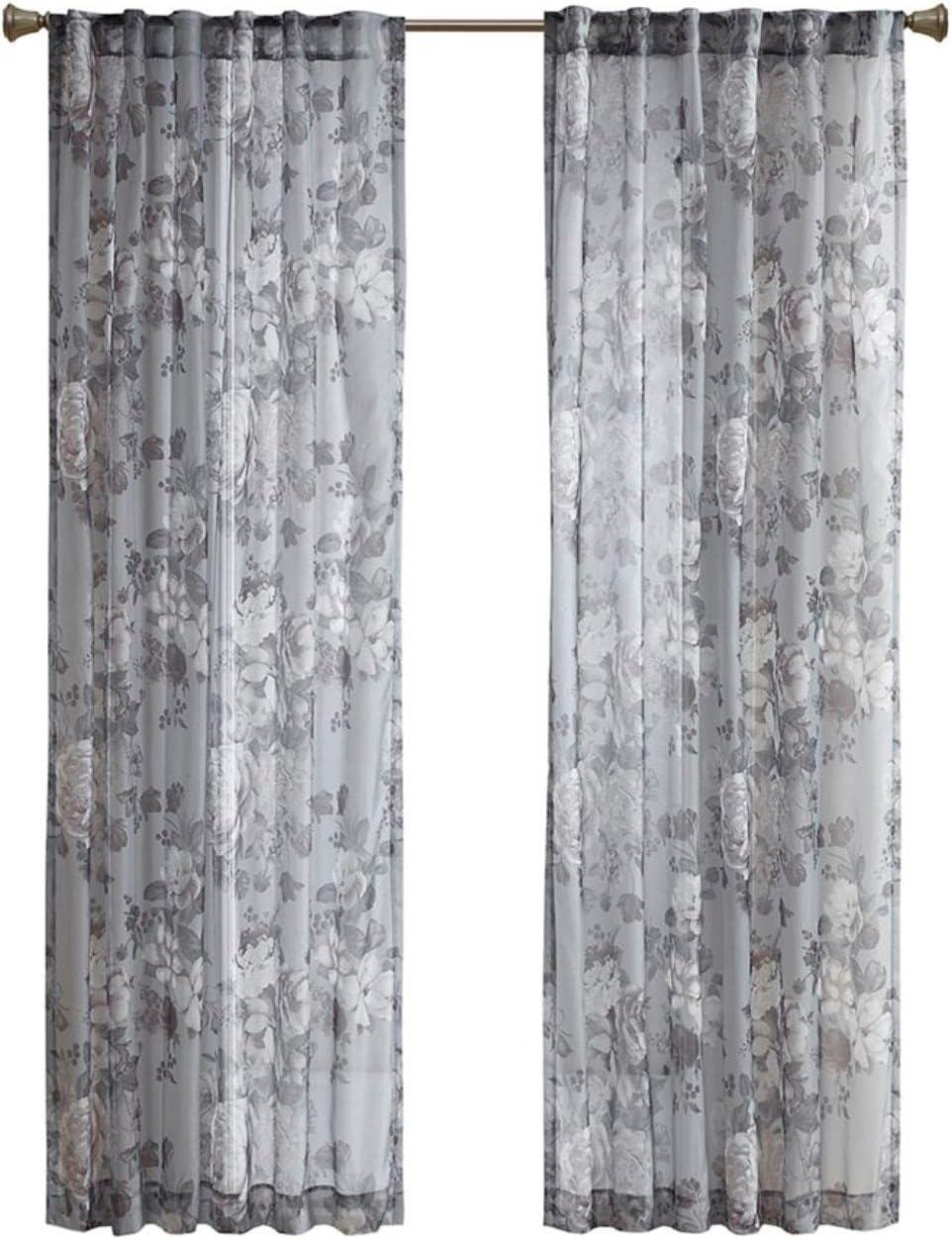 Madison Park Simone Marcus Sheer Curtain Panel