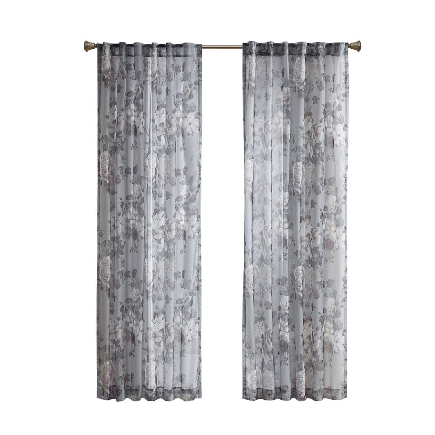 Madison Park Simone Marcus Sheer Curtain Panel