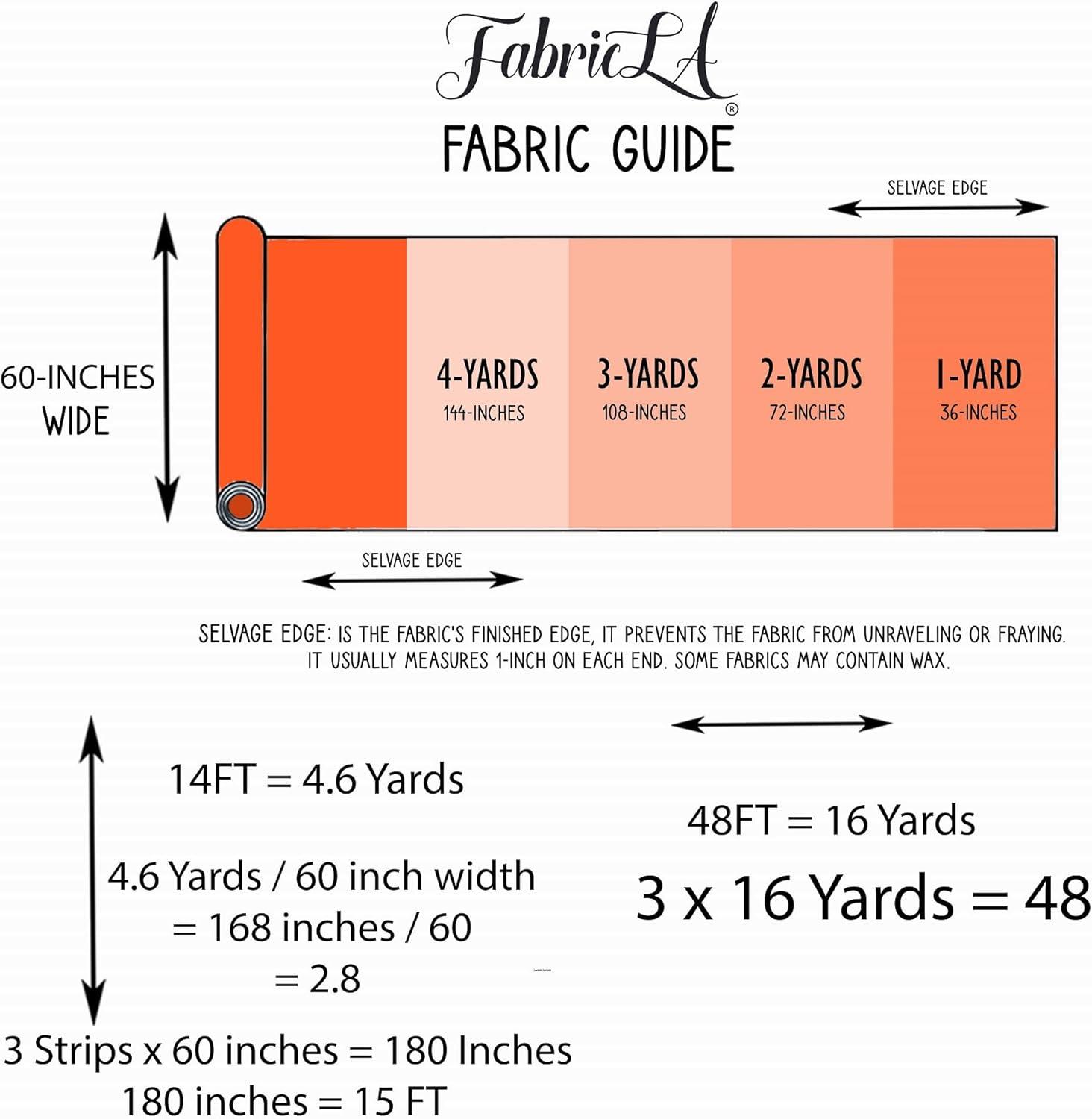 FabricLA Cotton Spandex Jersey Fabric - 10 oz, 4-Way Stretch, 60" Inch Wide by The Yard – Skirts, Tops, T-Shirts