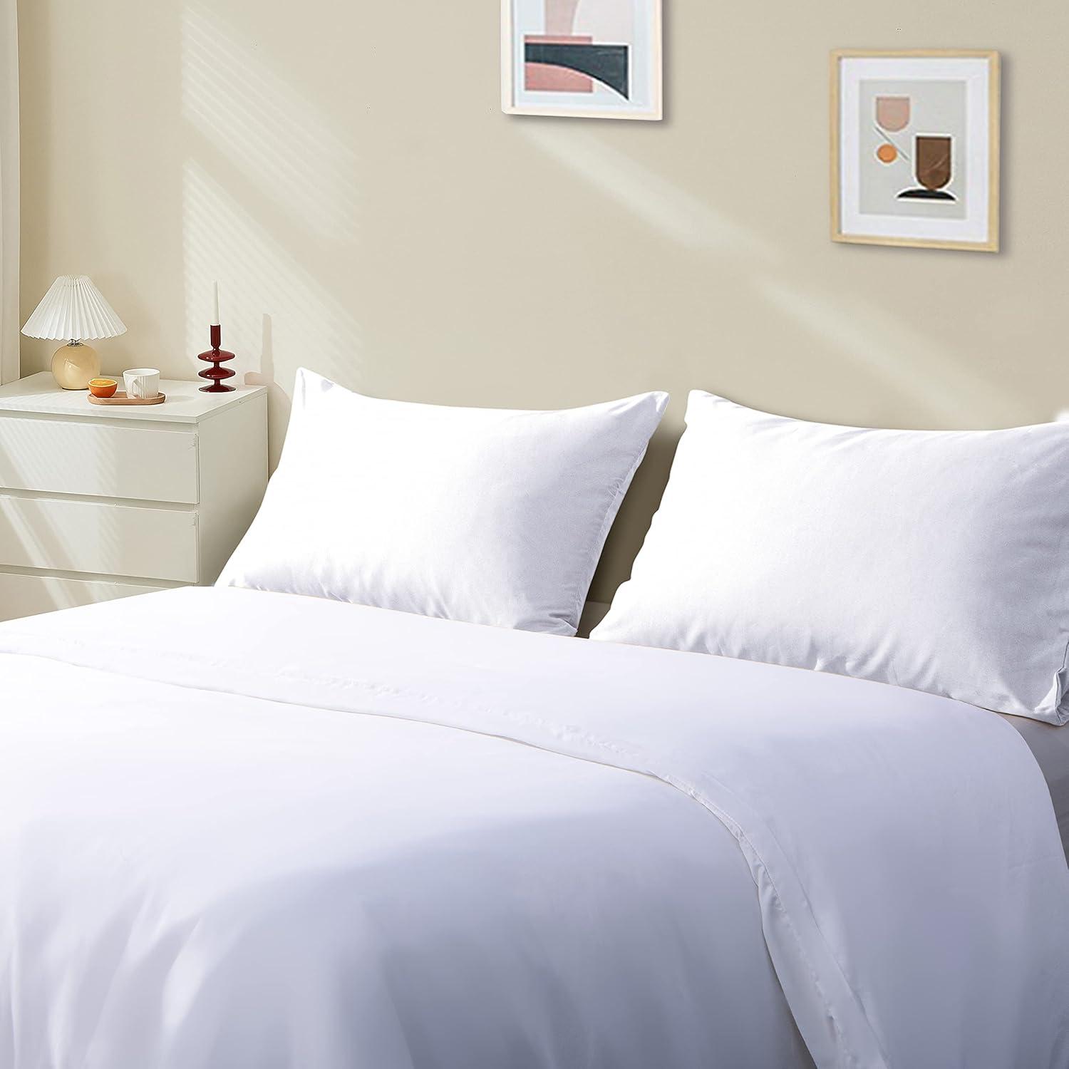 Bare Home Microfiber Pillowcase Set Envelope Closure