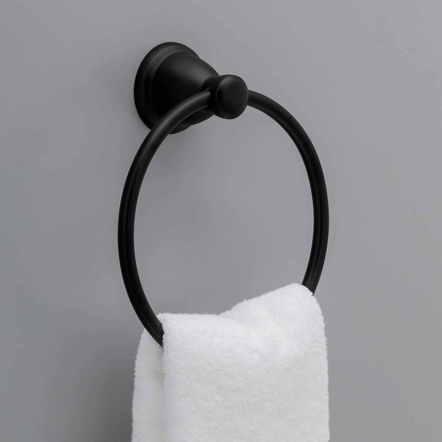 Franklin Brass KIN5PC-MB Kinla 5 Piece Bath Set Matte Black Finish