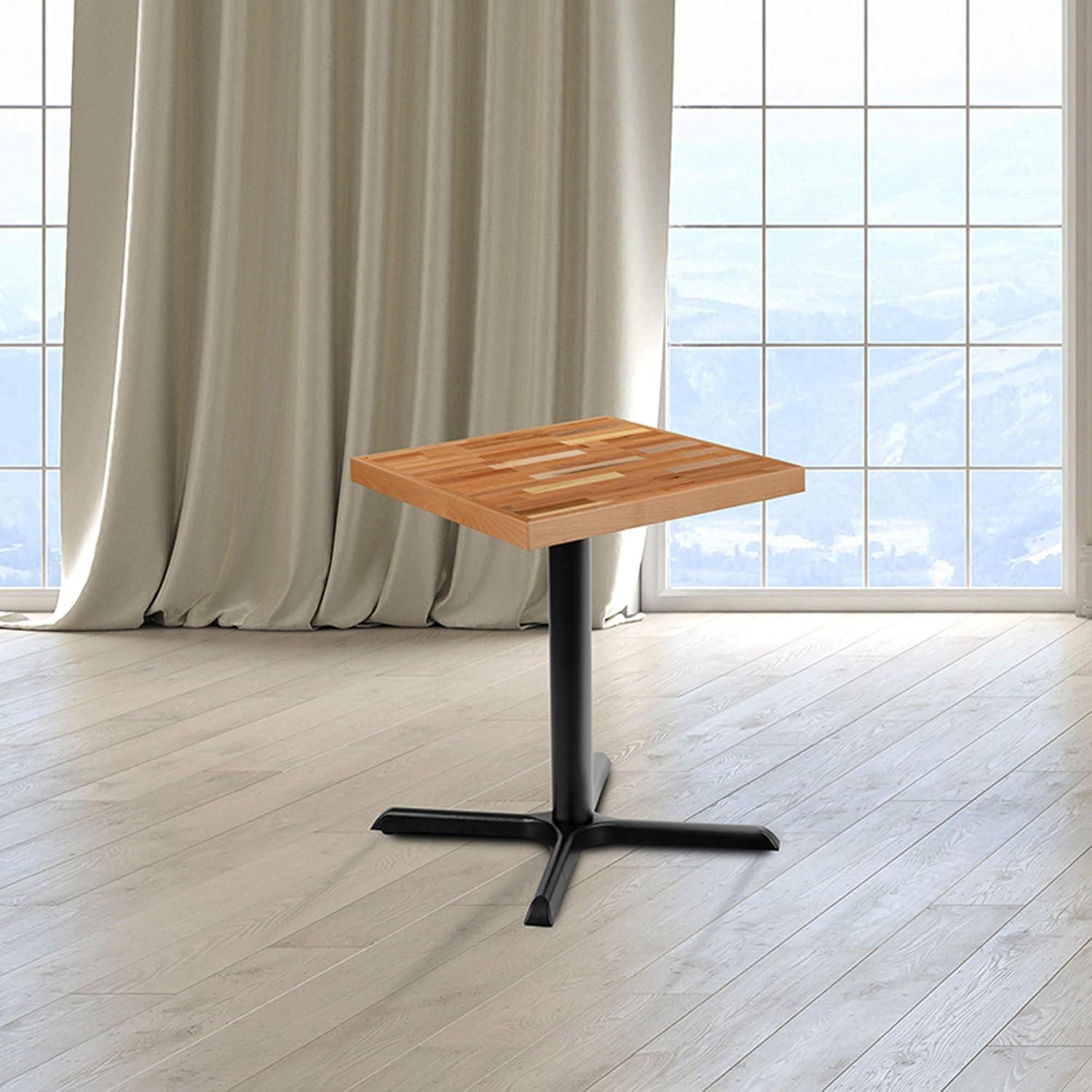 Mayfair Square Butcher Block Style Table Top - Restaurant Table Top