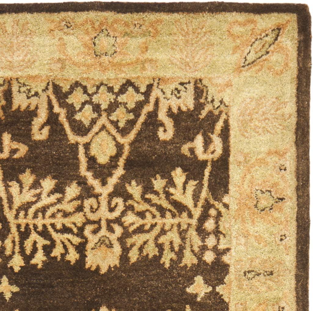 SAFAVIEH Bergama Tarah Oriental Wool Area Rug, Brown/Green, 2' x 3'