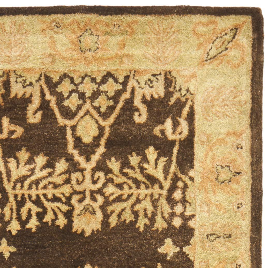 SAFAVIEH Bergama Tarah Oriental Wool Area Rug, Brown/Green, 2' x 3'