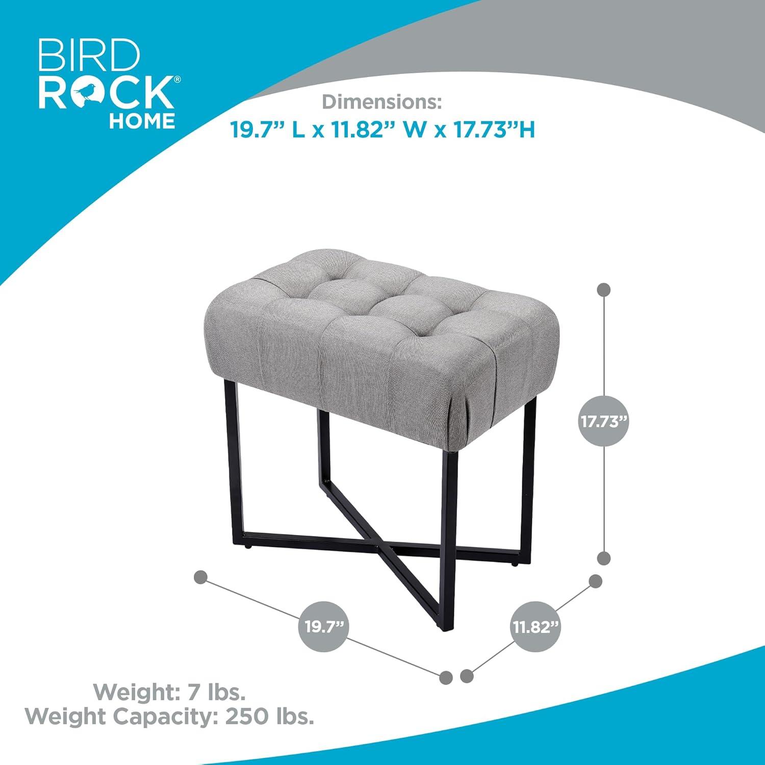 BirdRock Home Upholstered Ottoman