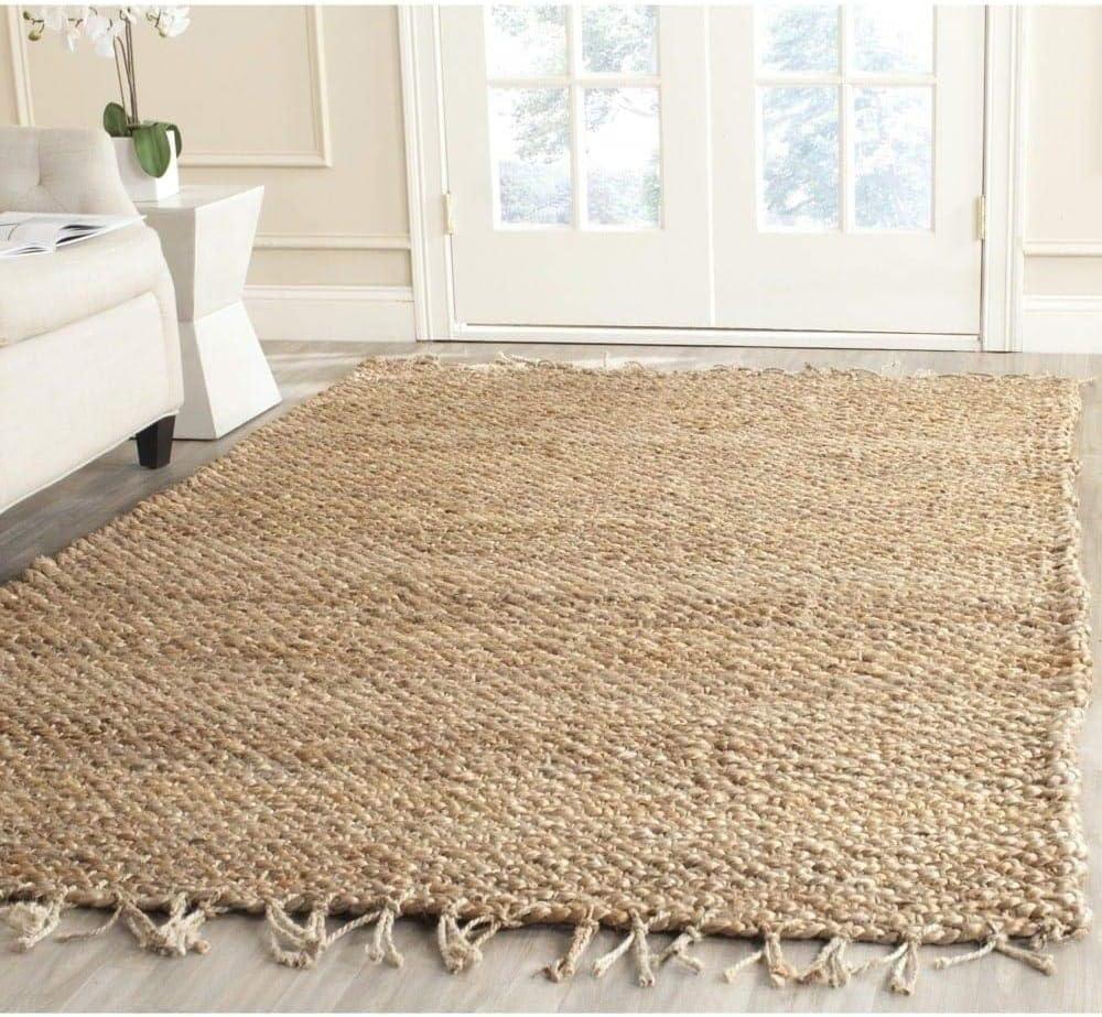 Natural Fiber NF733 Hand Woven Indoor Area Rug - Natural - 8'x10' - Safavieh.