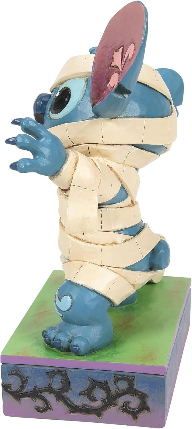 Jim Shore Disney Halloween Lilo and Stitch Mummy Costume All Rolled Up #6014355