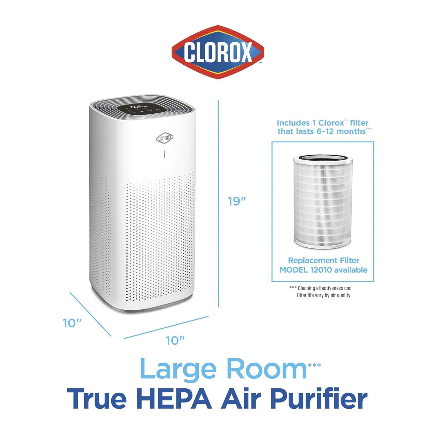 320 sq.ft. Large Room Air Purifier
