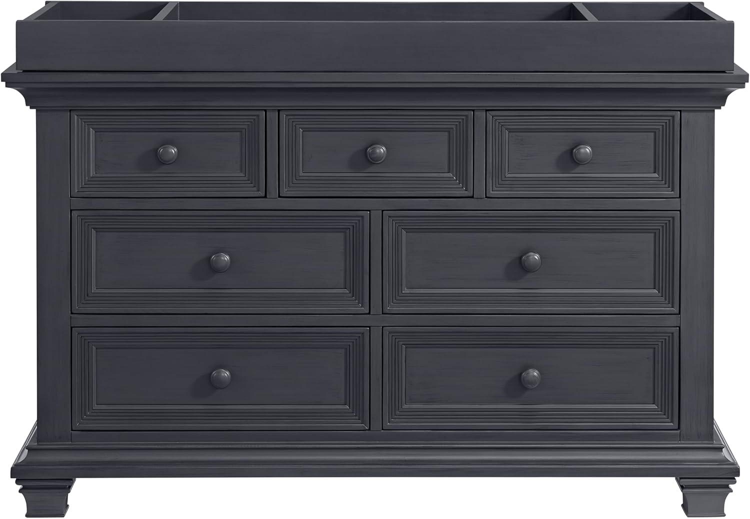 Oxford Baby Weston Changing Topper, Midnight Slate