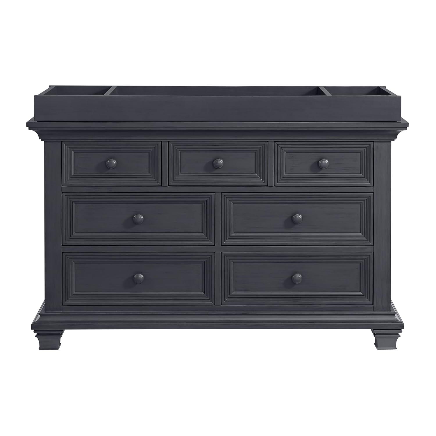 Oxford Baby Weston Changing Topper, Midnight Slate