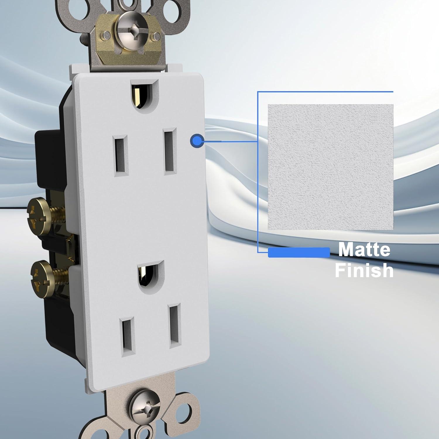 15 Tamper Resistant Decorator Outlet