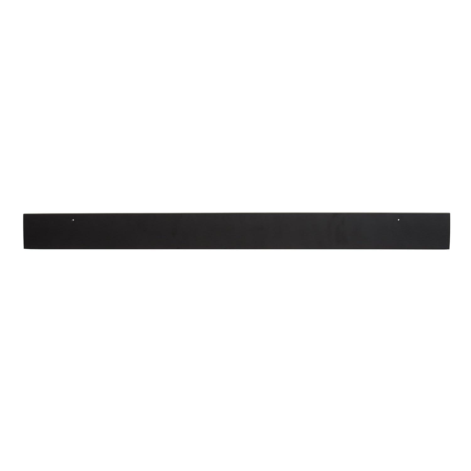 Decorative Wall Shelf Black - Kate & Laurel All Things Decor: Modern Floating Ledge, 42" Long