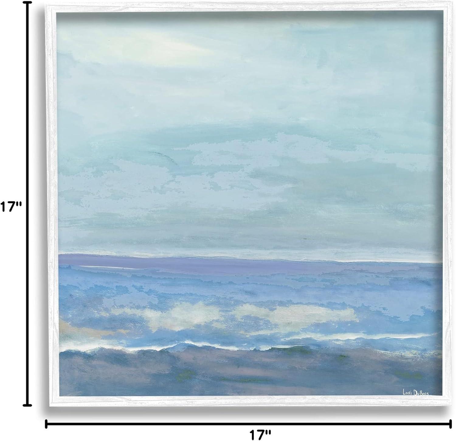 Stupell Industries " Ocean Water Landscape Abstraction Blue Layered Waves " by Lori Dubois