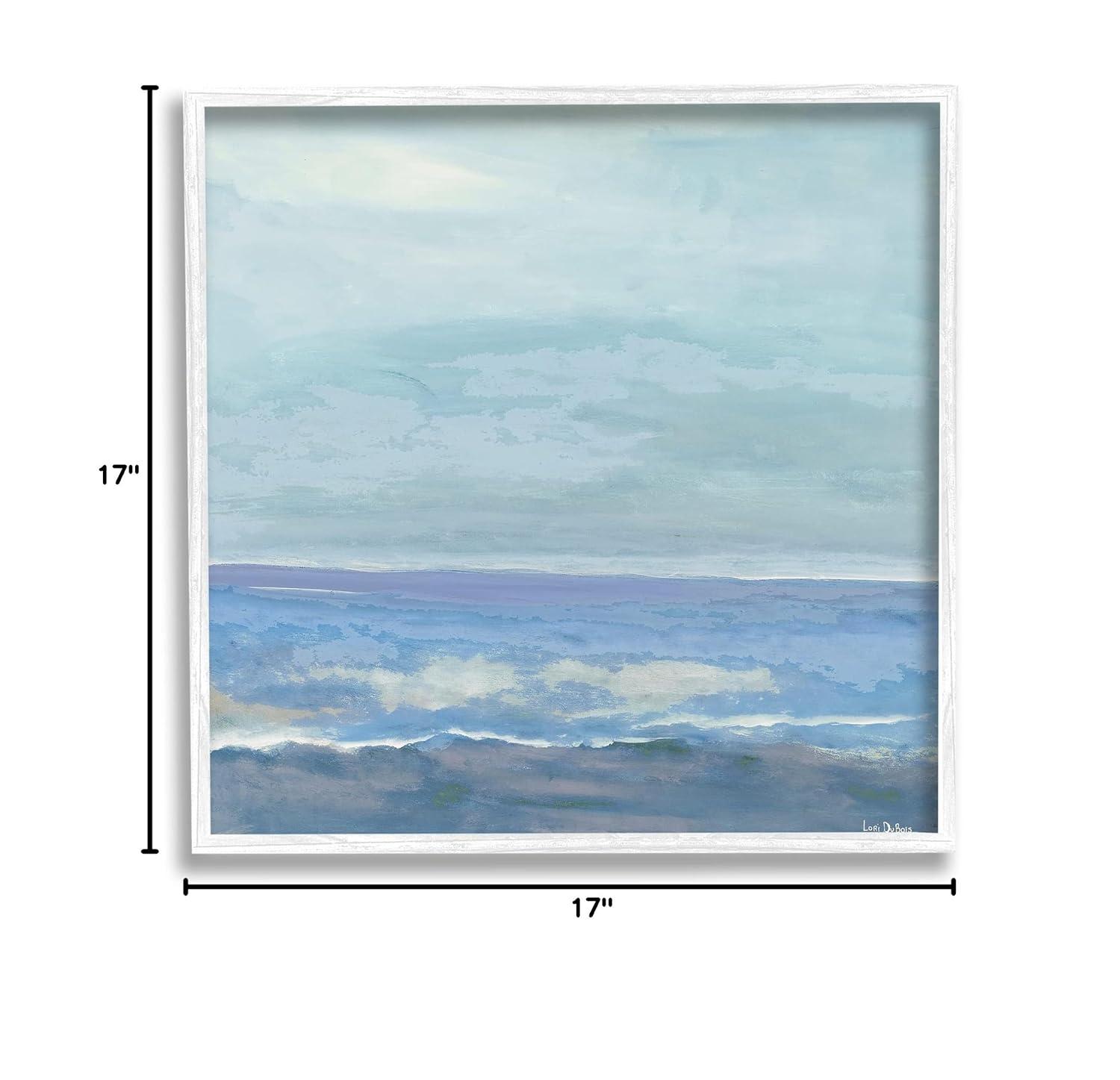 Stupell Industries " Ocean Water Landscape Abstraction Blue Layered Waves " by Lori Dubois