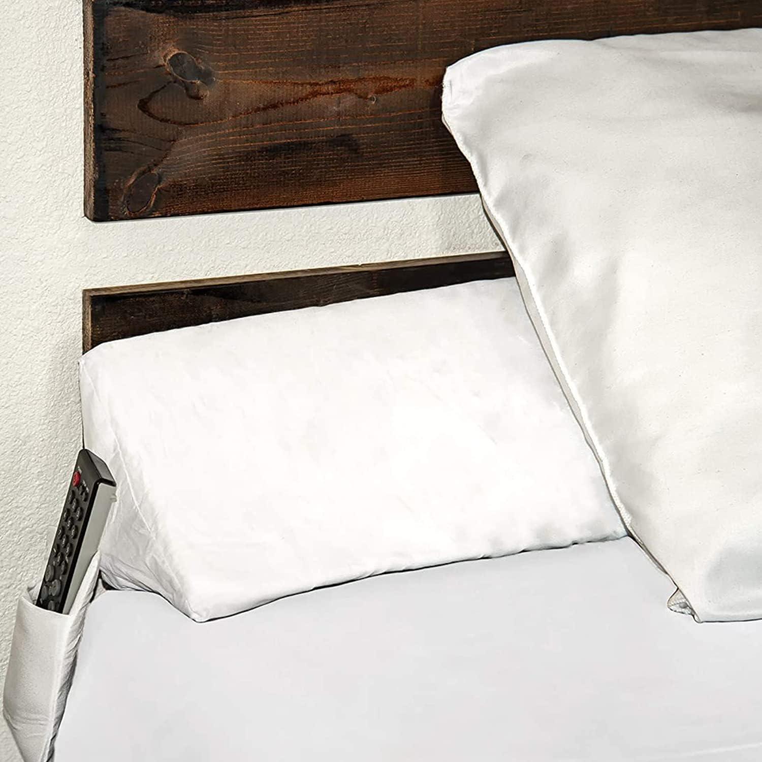 SnugStop Bed Wedge Mattress Filler Wedge (King) Headboard Pillow Gap Filler Between Your Headboard and Mattress Don't Lose Your Pillow