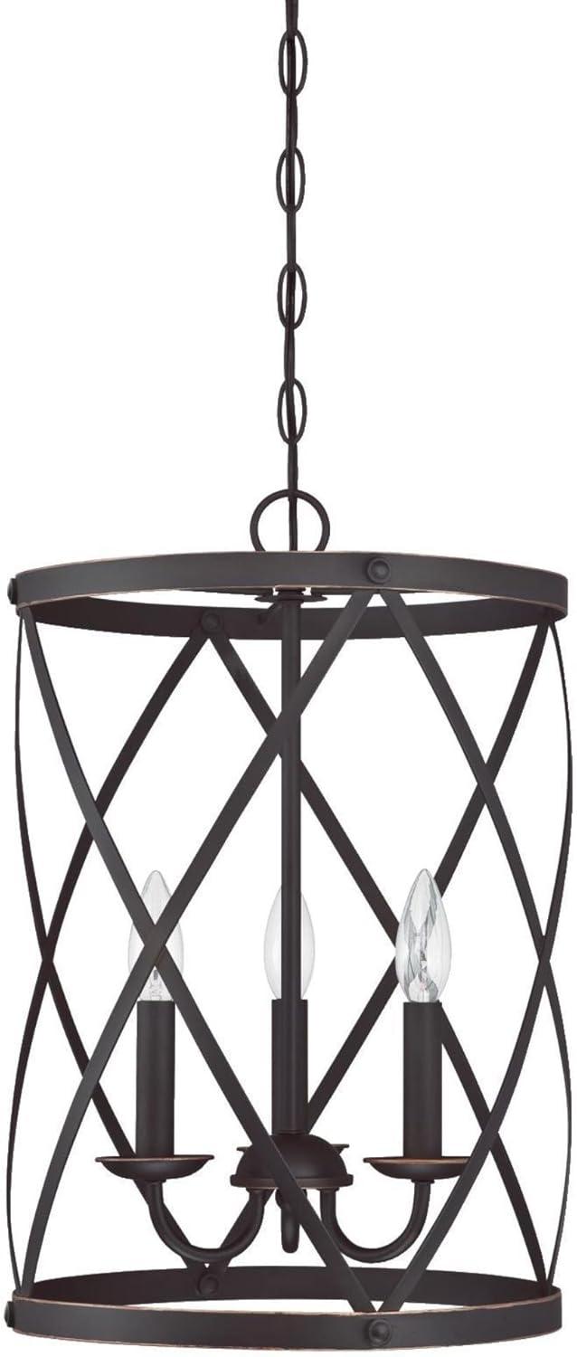 Westinghouse Lighting Westinghouse Isadora Three-Light Indoor Chandelier, Brushed Nickel Finish