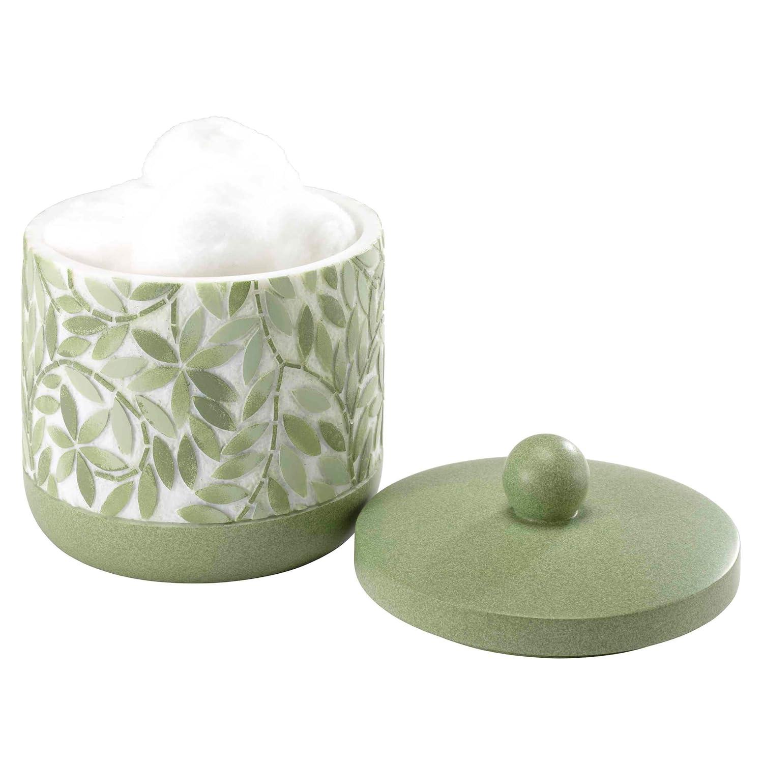 Avanti Linens Stratford Green Jar