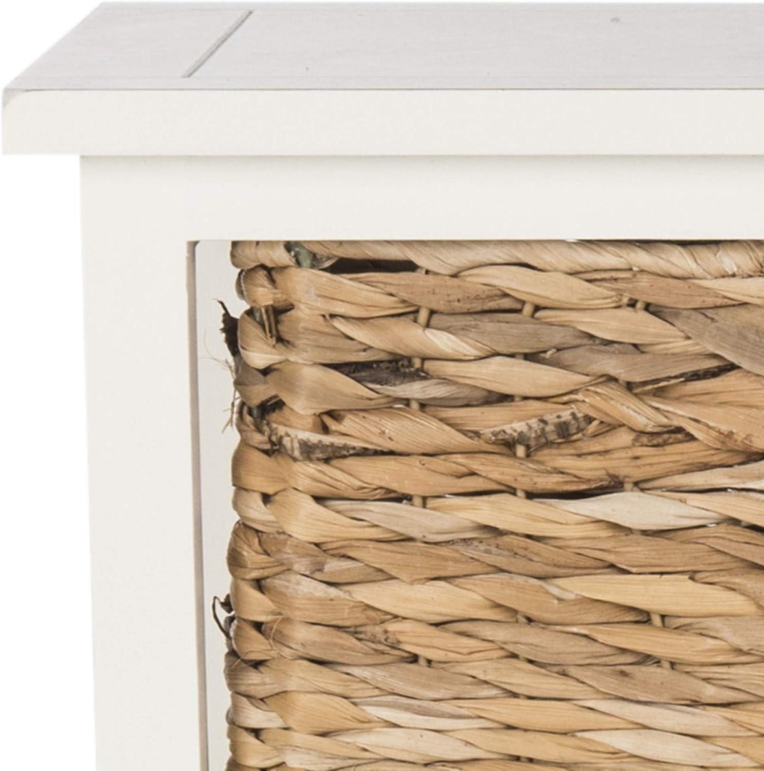 Halle Storage Side Table - AMH5738 - Cherry - Safavieh Couture
