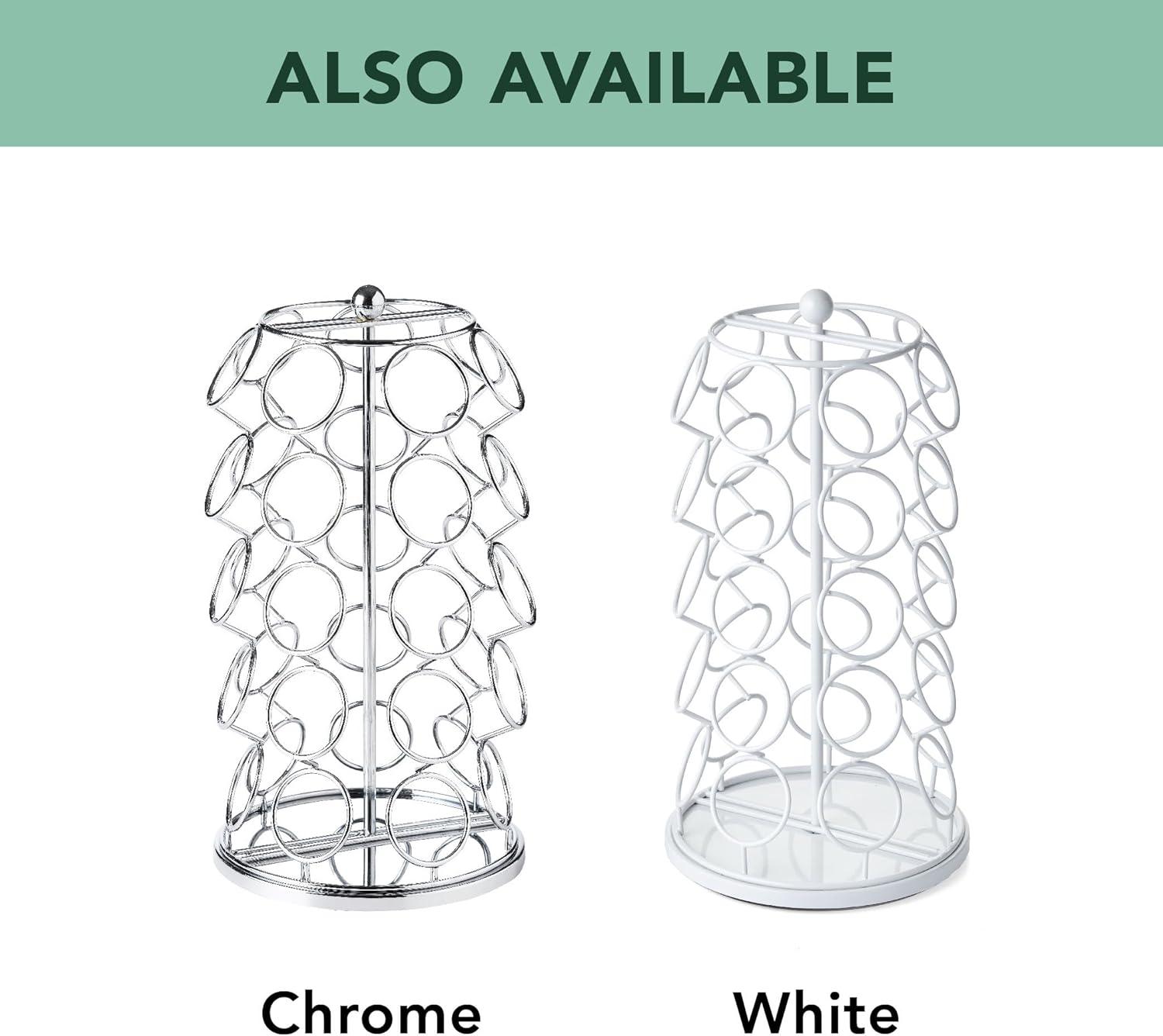 Nifty Solutions Coffee Pod Carousel – Compatible with K-Cups, 35 Pod Capacity, Black