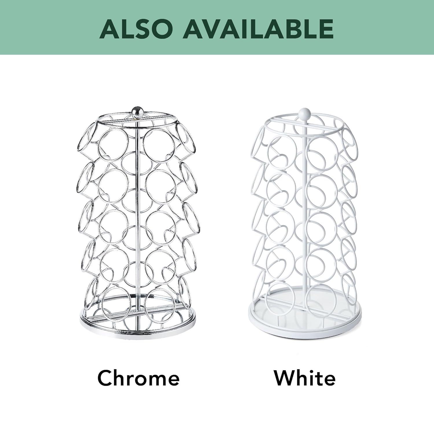 Nifty Solutions Coffee Pod Carousel – Compatible with K-Cups, 35 Pod Capacity, Black