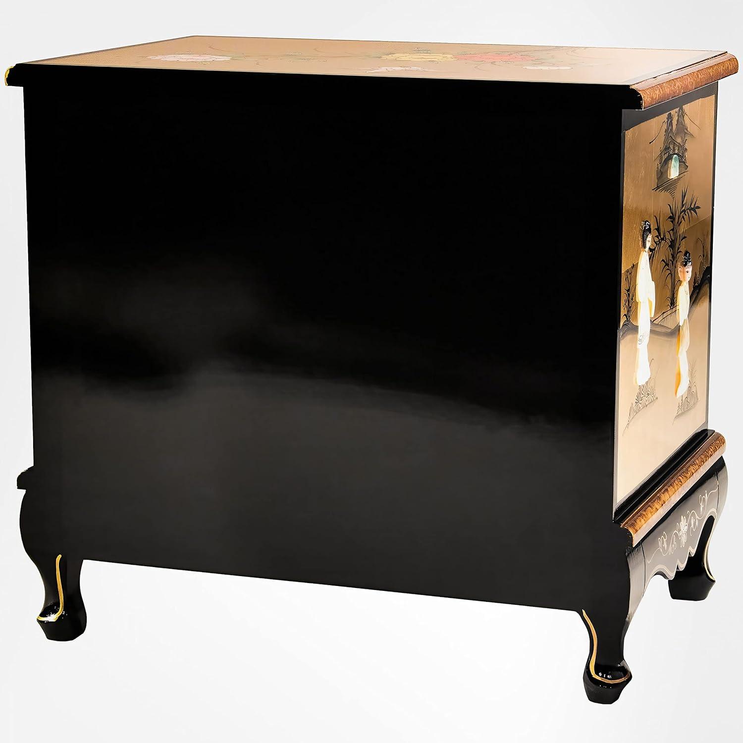 Bloomsbury Market Abigaelle Solid Wood Accent Chest