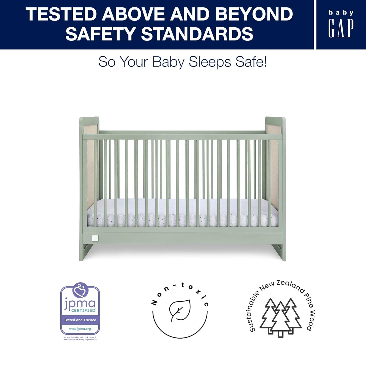 babyGap Liam 4-In-1 Convertible Crib - Greenguard Gold Certified