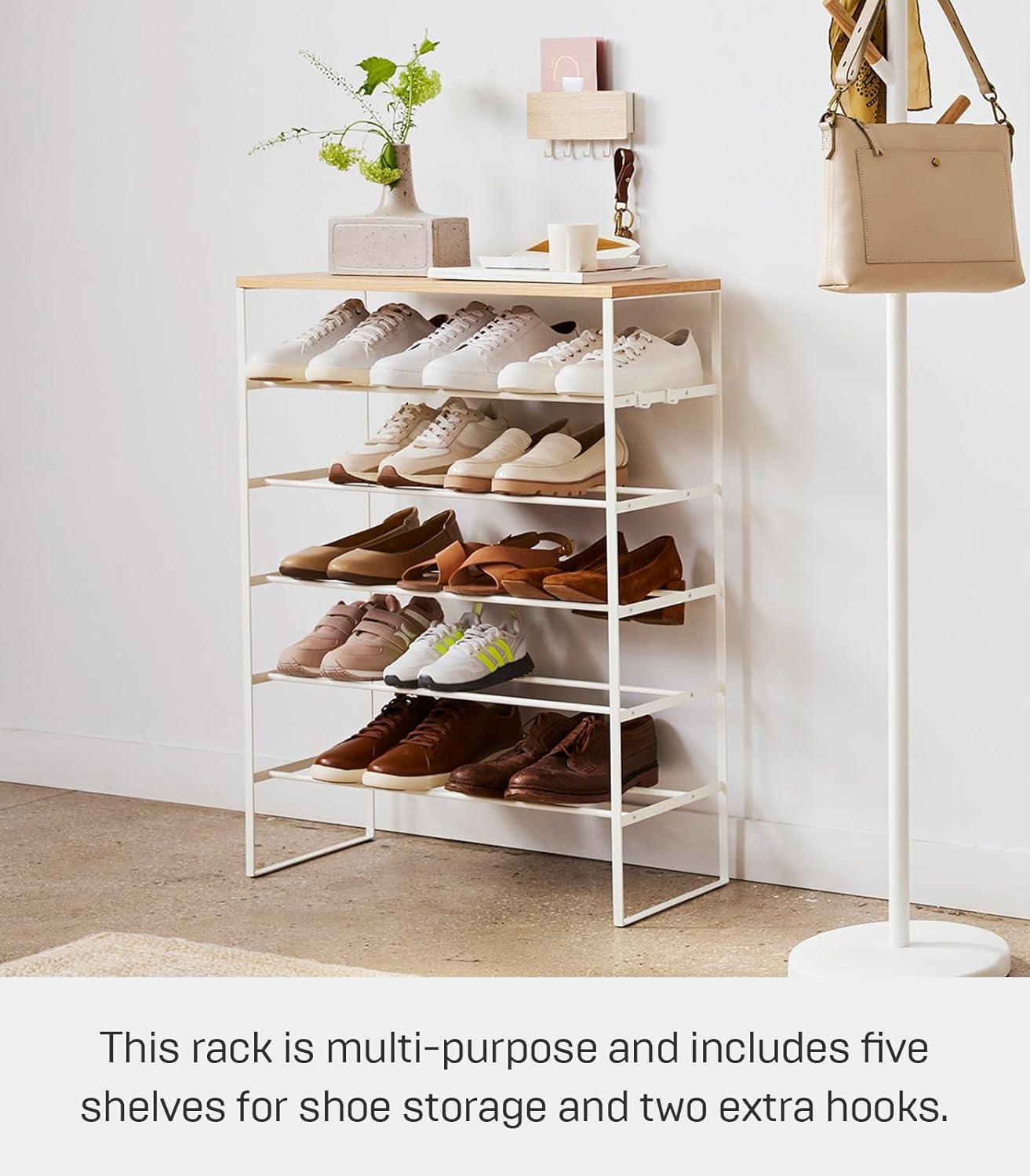 Yamazaki Tiered Shoe Rack