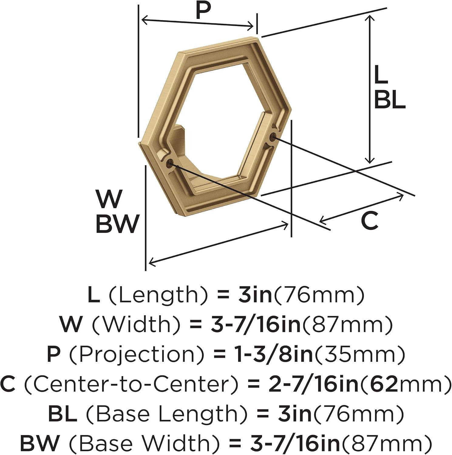 Amerock Prismo Decorative Wall Hook