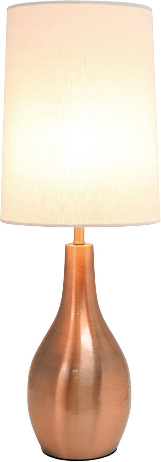 1 Light Tear Drop Table Lamp - Simple Designs