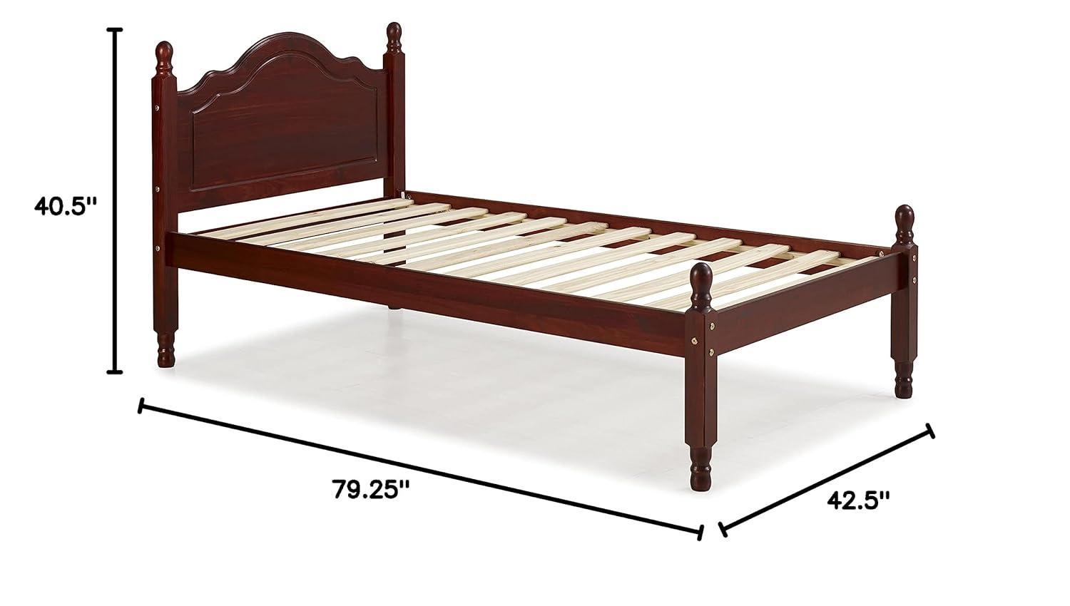 Kielin 100% Solid Wood Reston Bed Twin or Full by