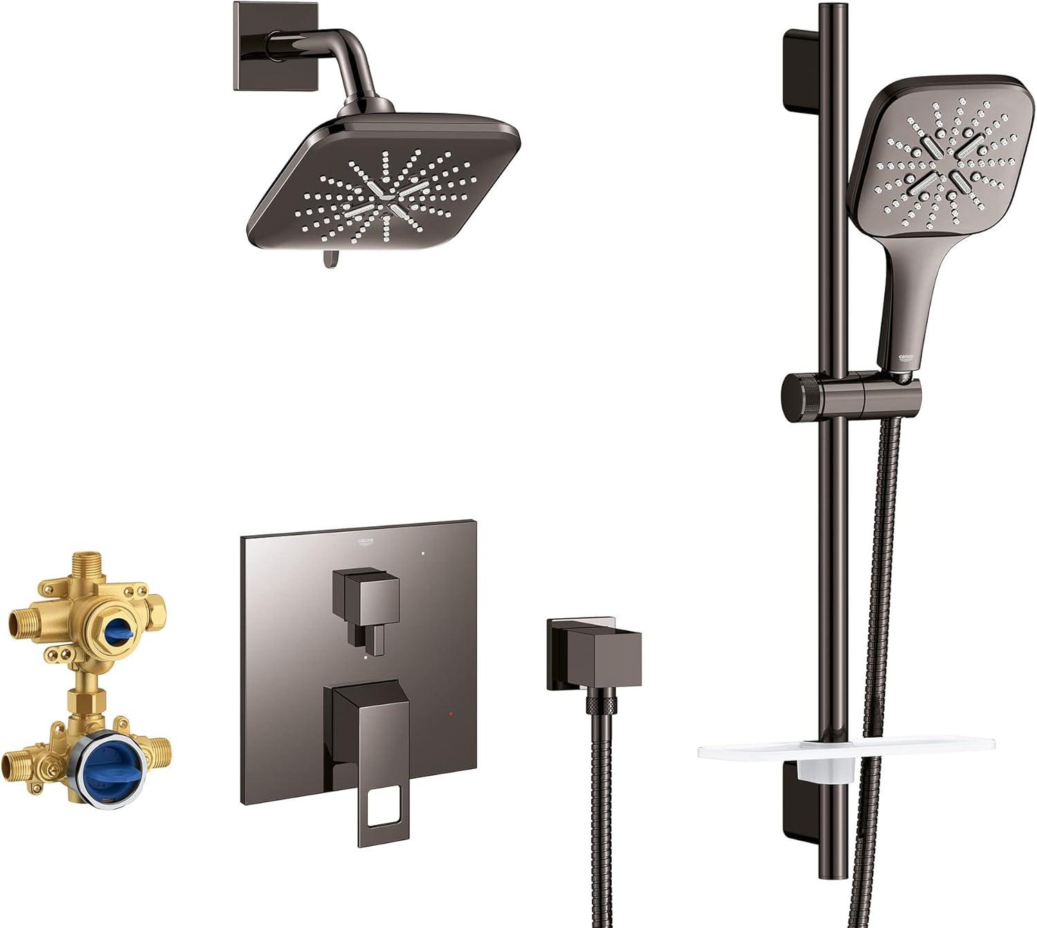 GROHE Eurocube Pressure Balance Rain Shower Set 29433A00