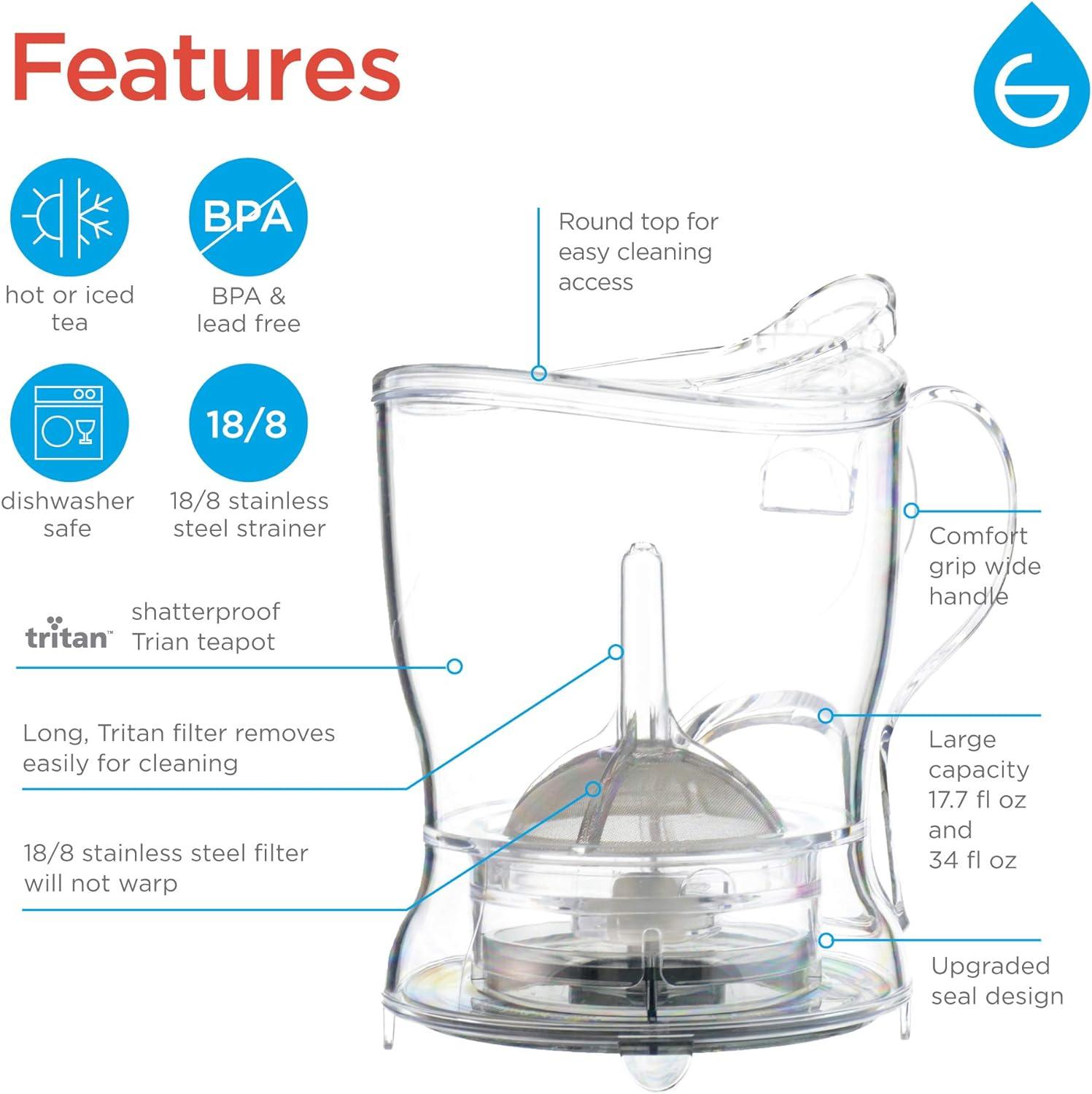 GROSCHE Aberdeen Smart Tea Maker and Tea Steeper