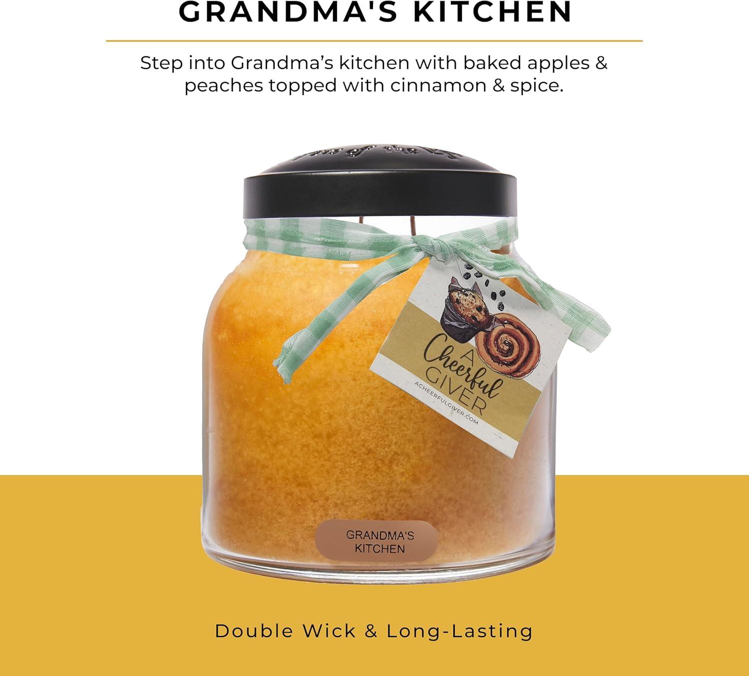 34oz Papa Jar Candle-Grandma's Kitchen