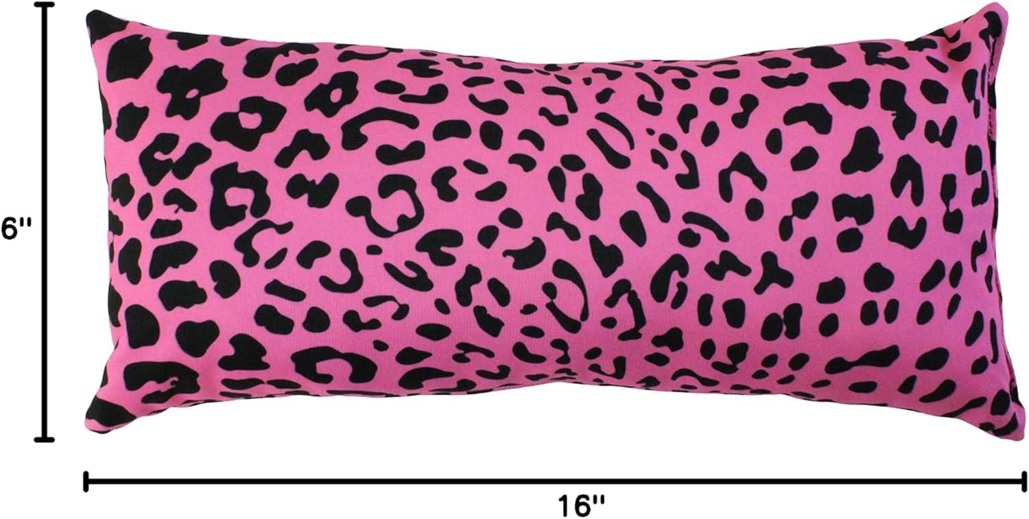 College Covers Animal Print Reversible Throw Pillow