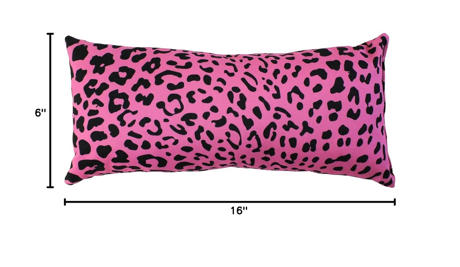 College Covers Animal Print Reversible Throw Pillow