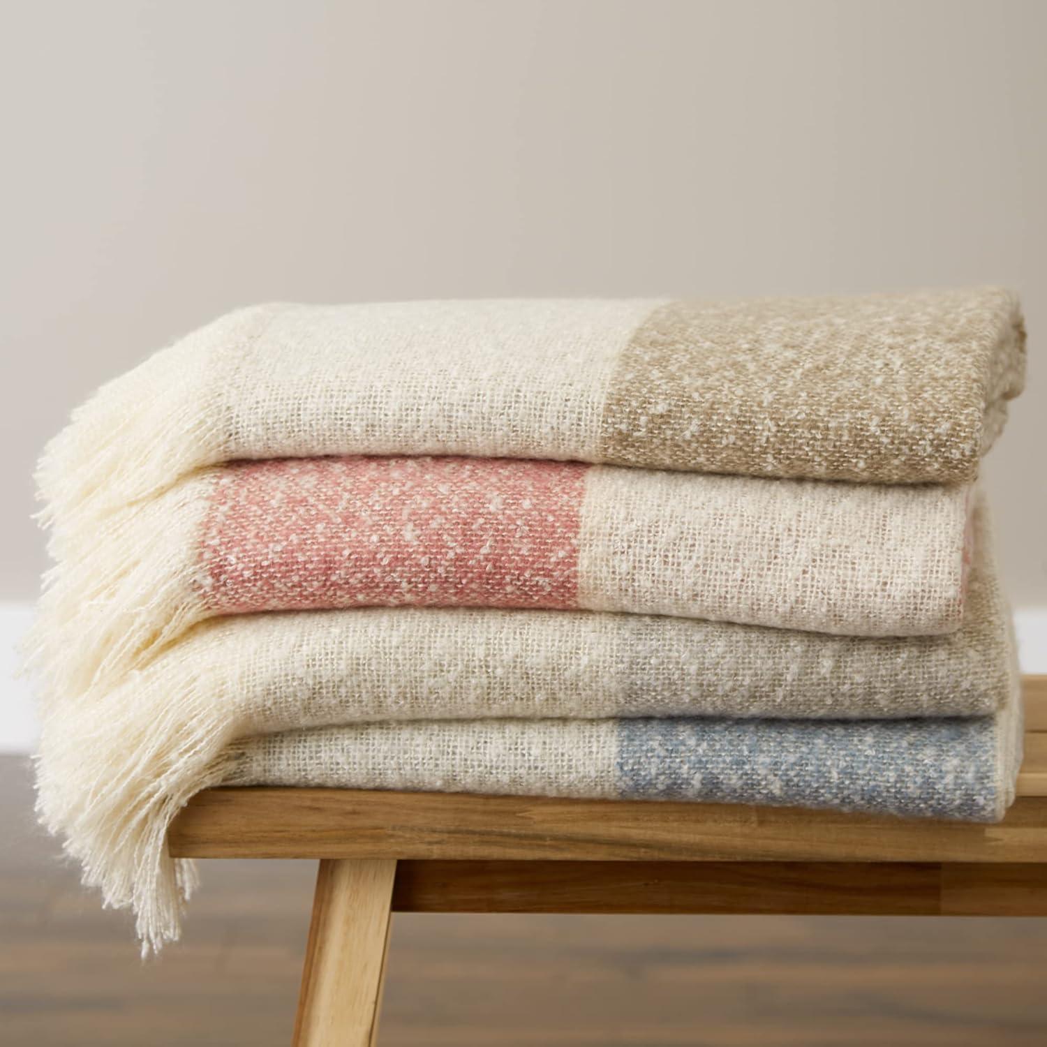 Design Imports Dll Hand Woven Throw Blanket