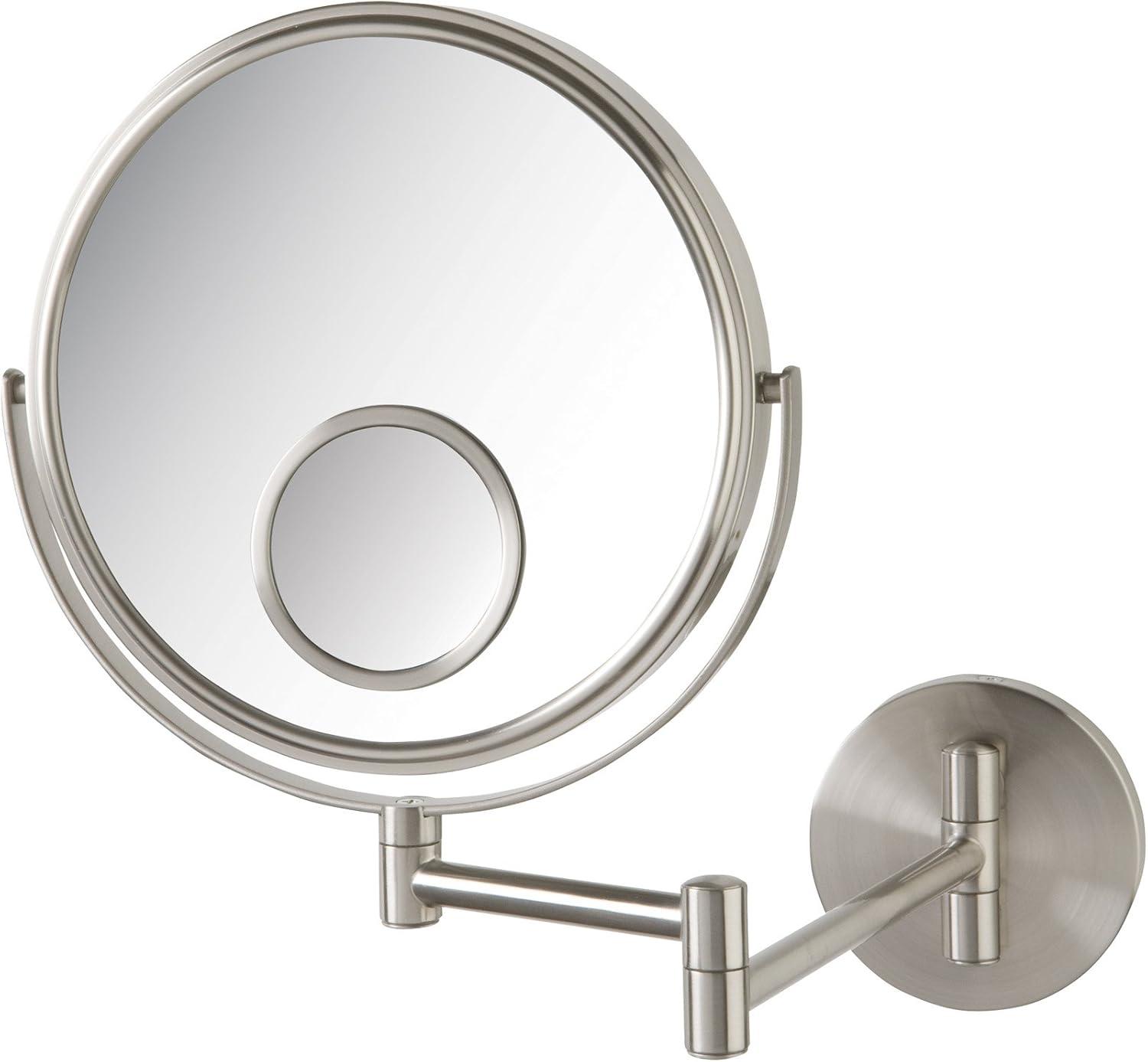 Jerdon Jerdon 8" Wall Mount Magnified Makeup Mirror