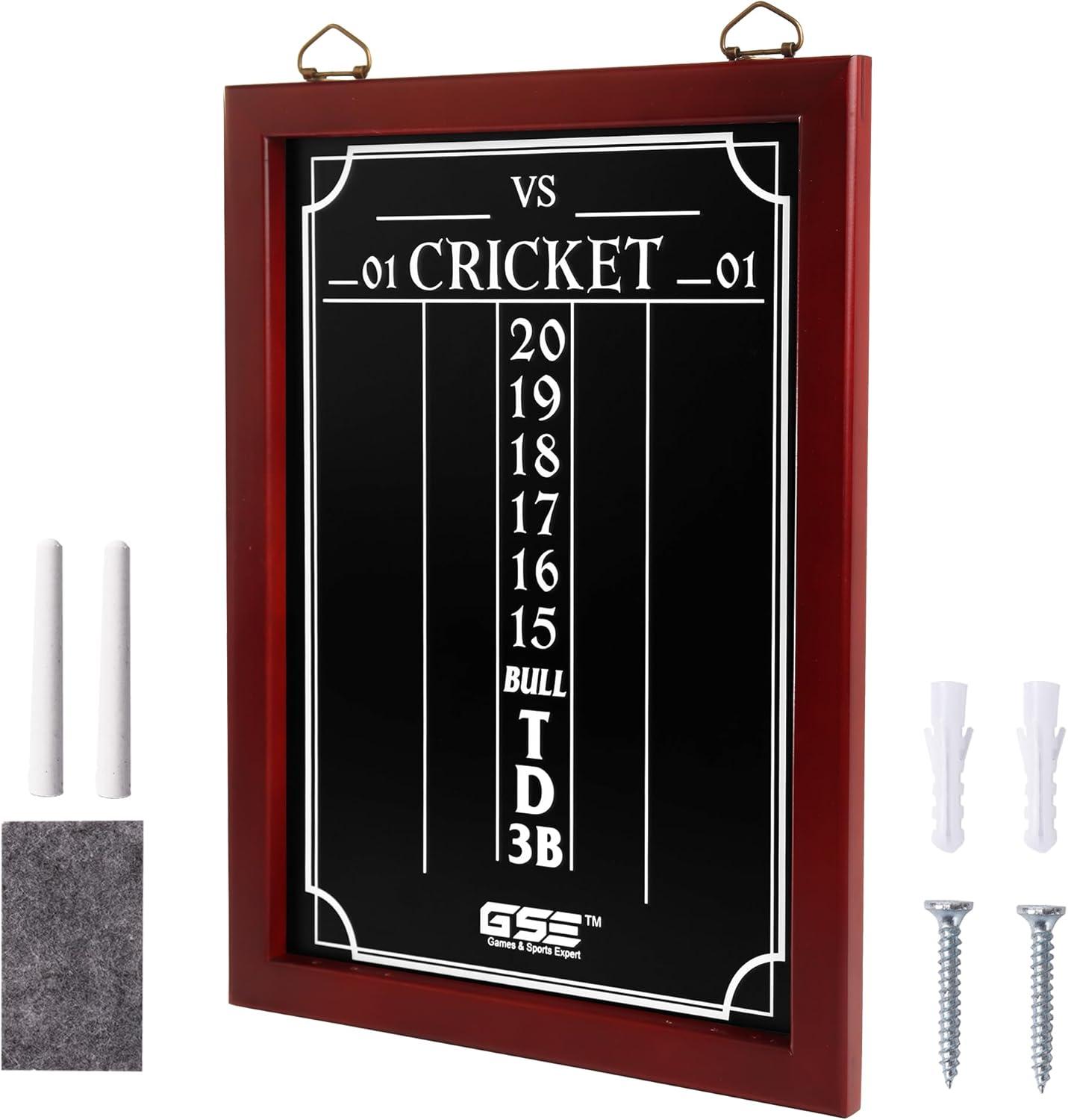 GSE Large Chalk Dart Scoreboard with Chalks