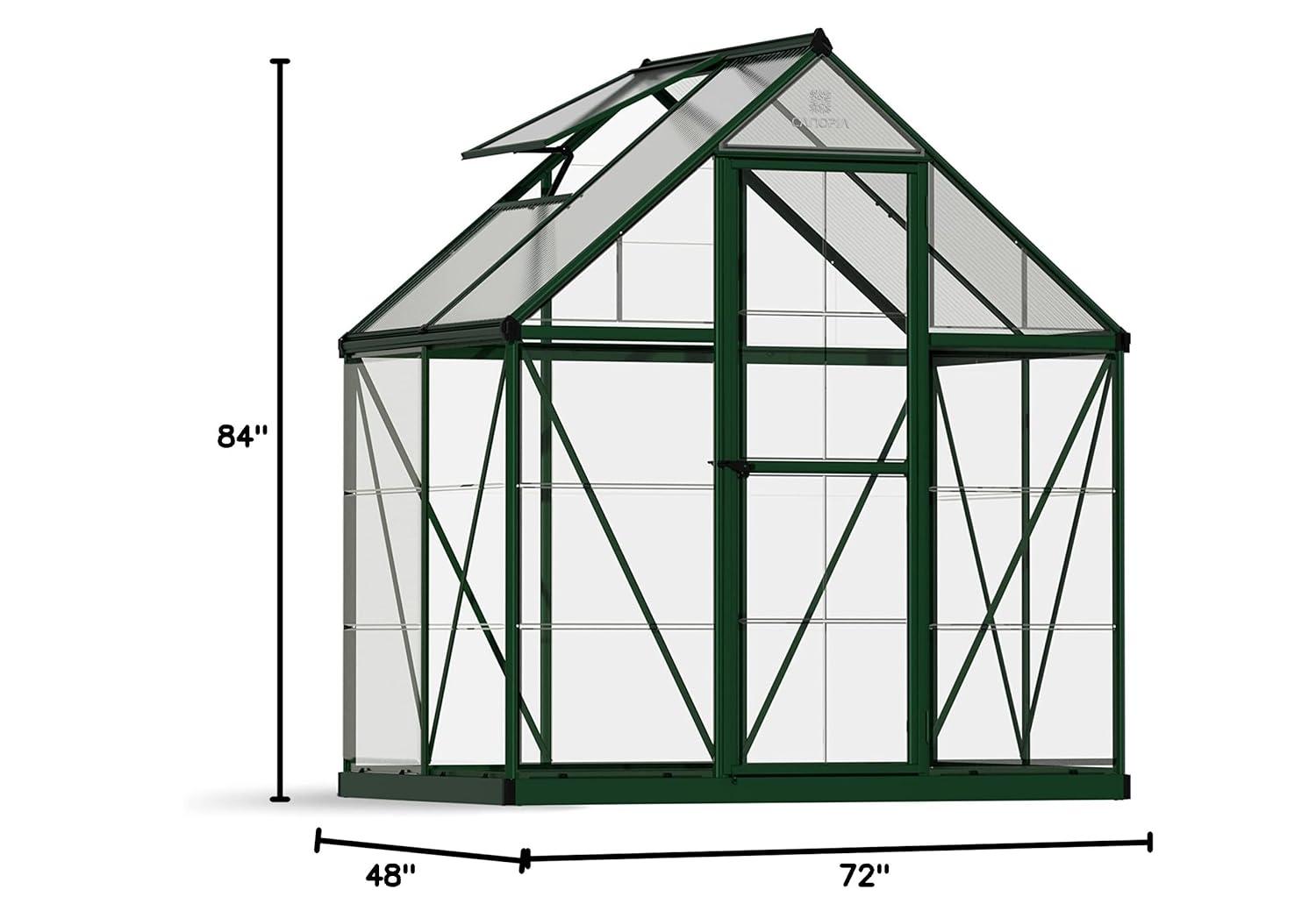 Canopia Palram - Canopia Hybrid Polycarbonate Hobby Greenhouse
