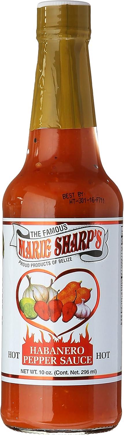 Marie Sharp's Original Hot Habanero Pepper Sauce, 10 oz