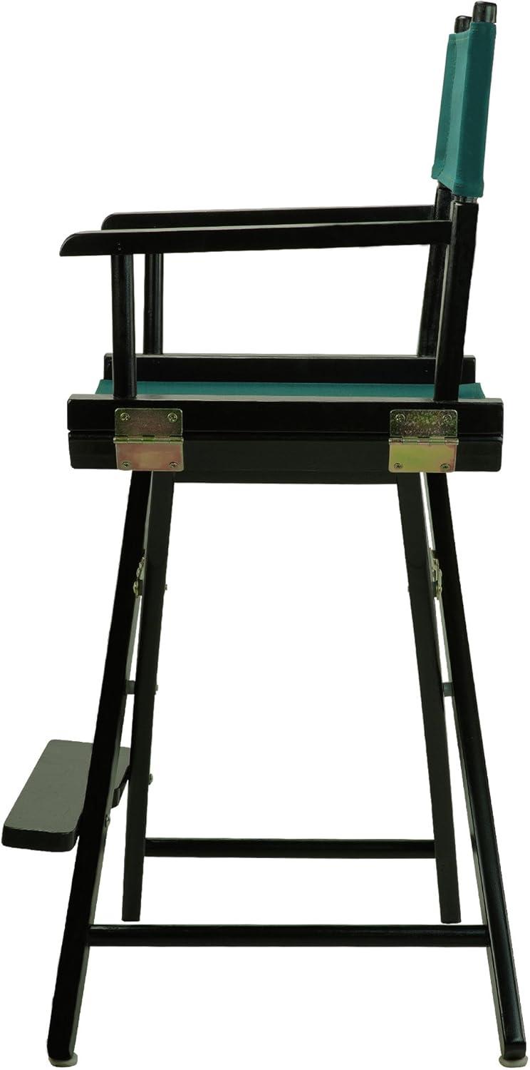 Casual Home 24" Director's Chair Black Frame-Hunter Green Canvas