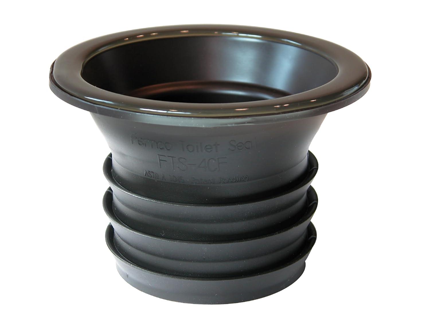 FERNCO INC 4 x 3-Inch Wax Free Toilet Seal FTS-4CF