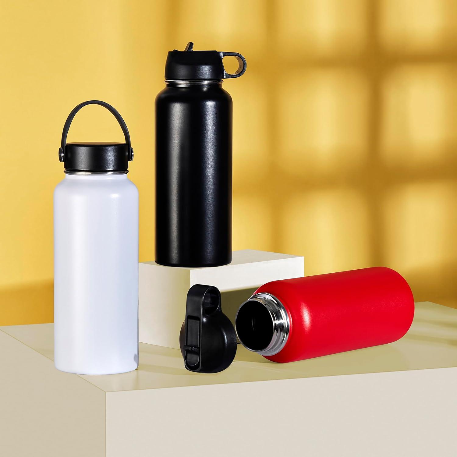 Makerflo 32 oz Pink Hydro Powder Coated Tumbler Ideal for DIY Crafts -Laser Engraving