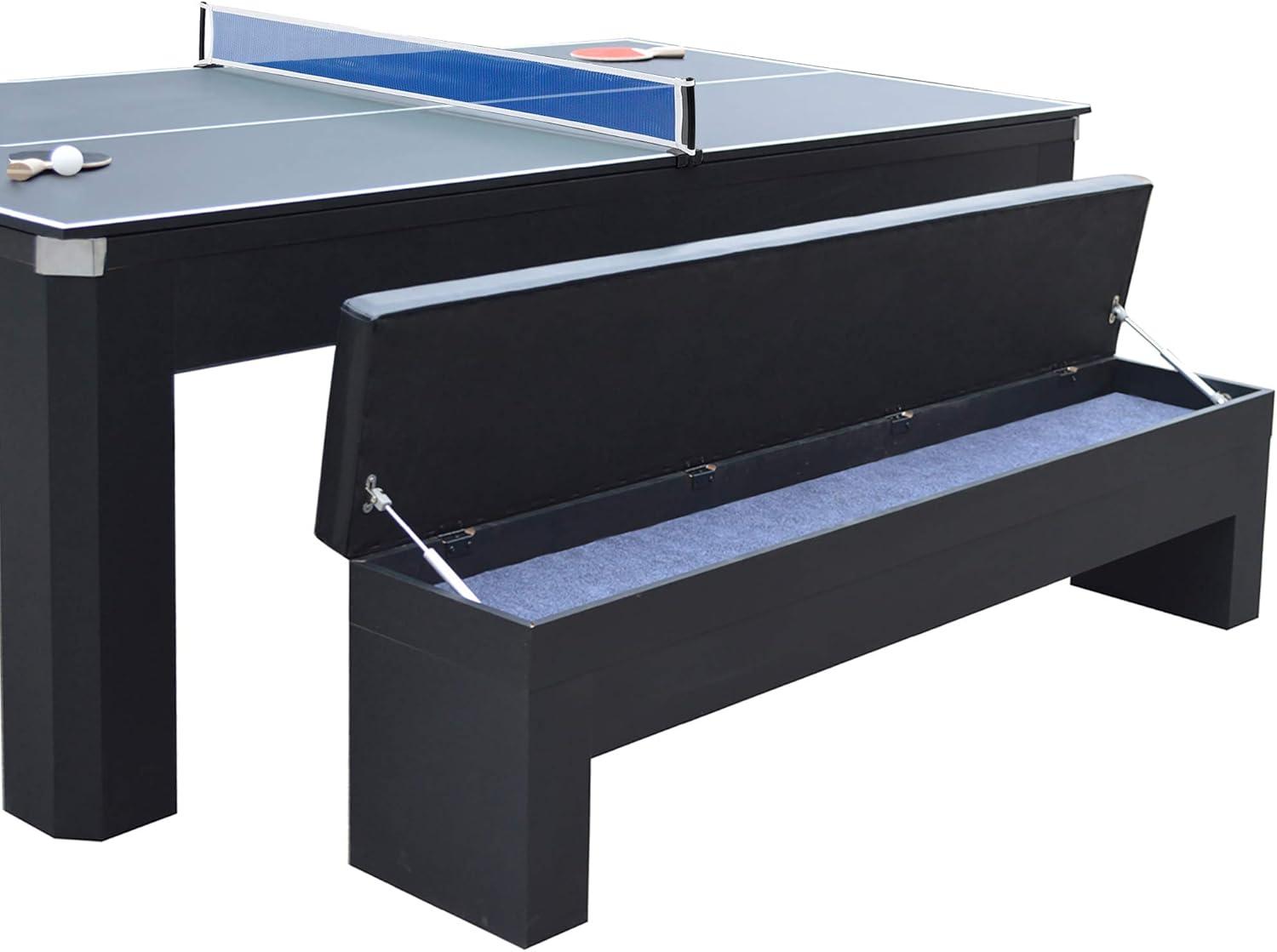 Newport 7-ft Pool Table Combo Set with Benches