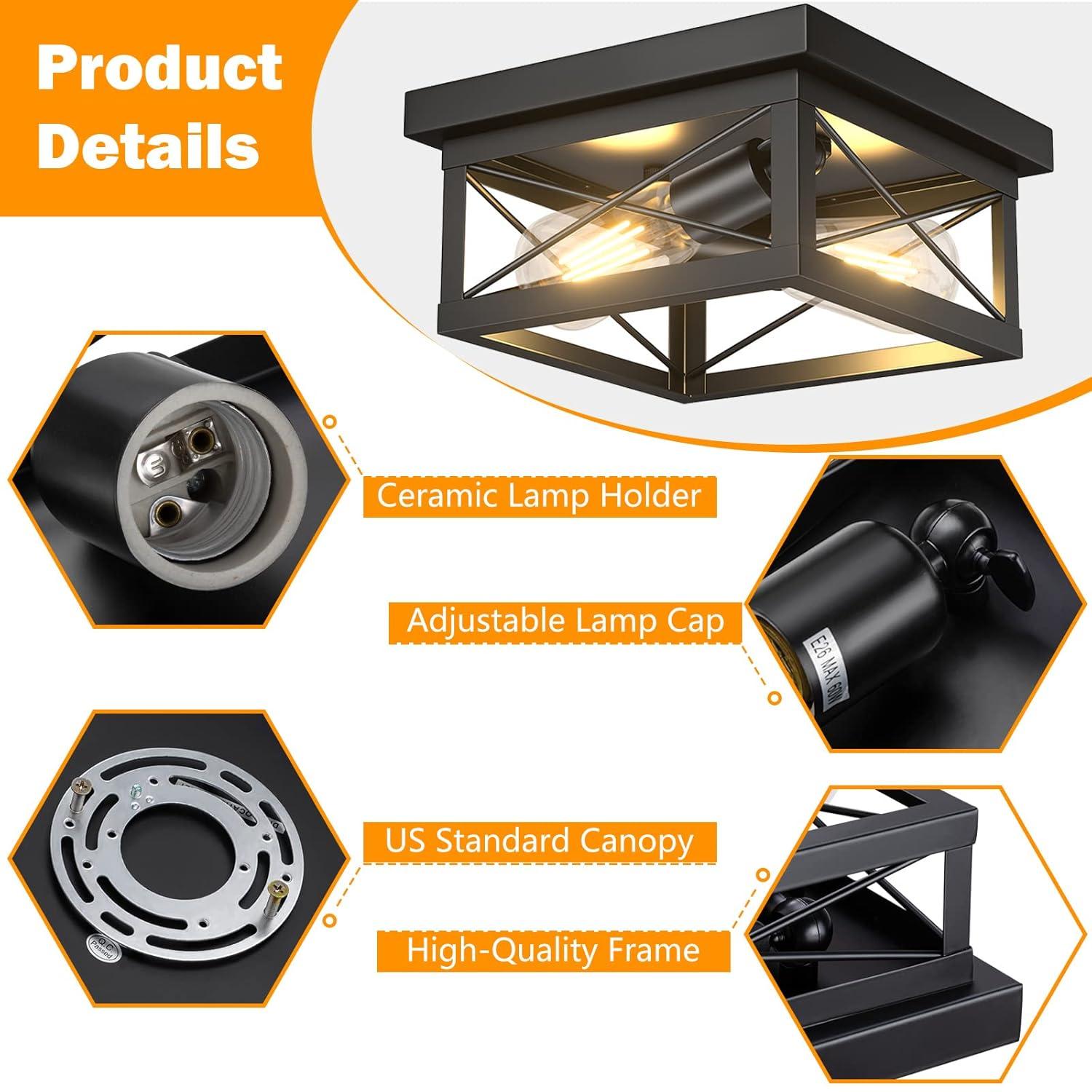 Pynsseu Flush Mount (Set of 2)
