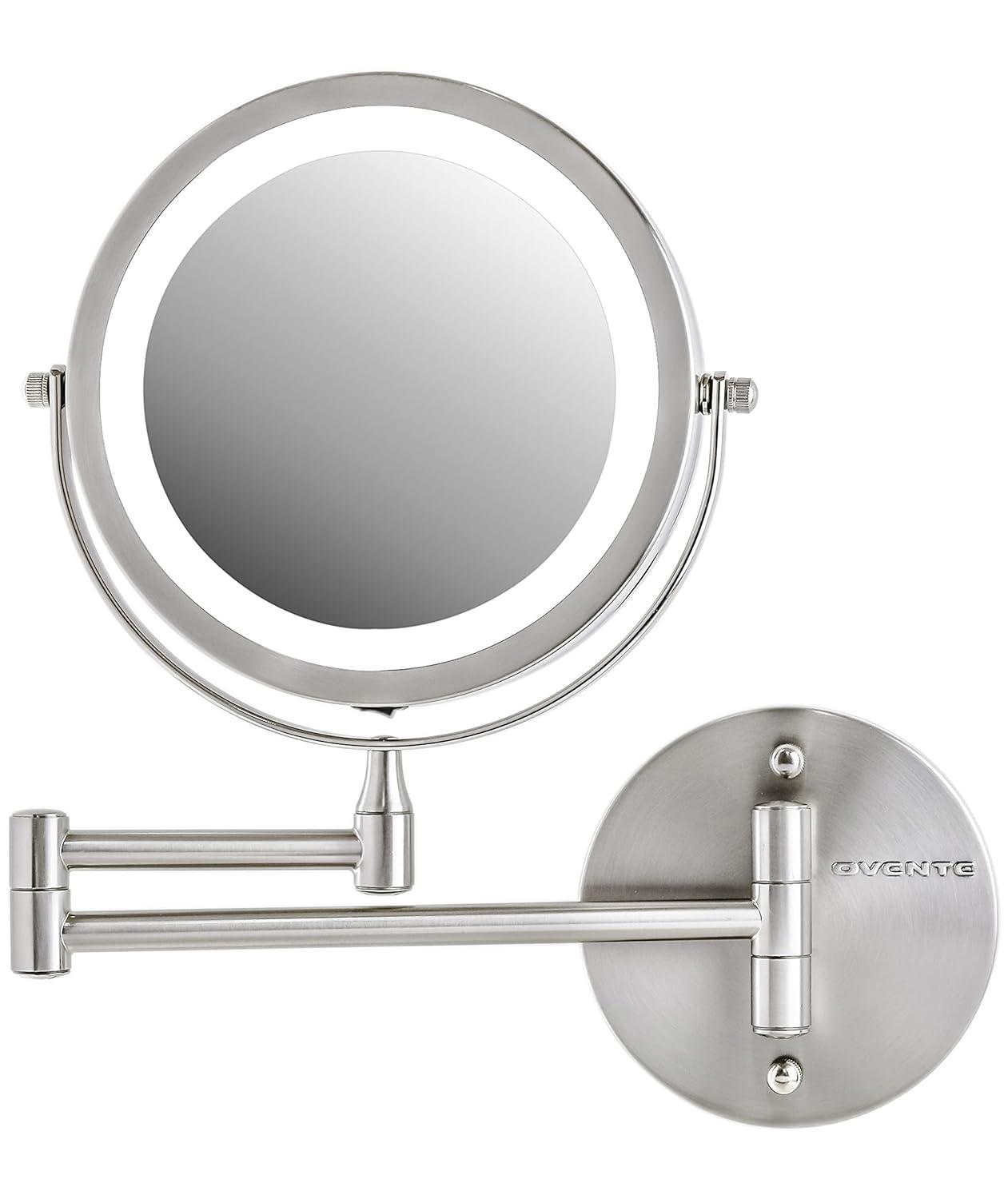Ovente Concave LED Wall Mirror
