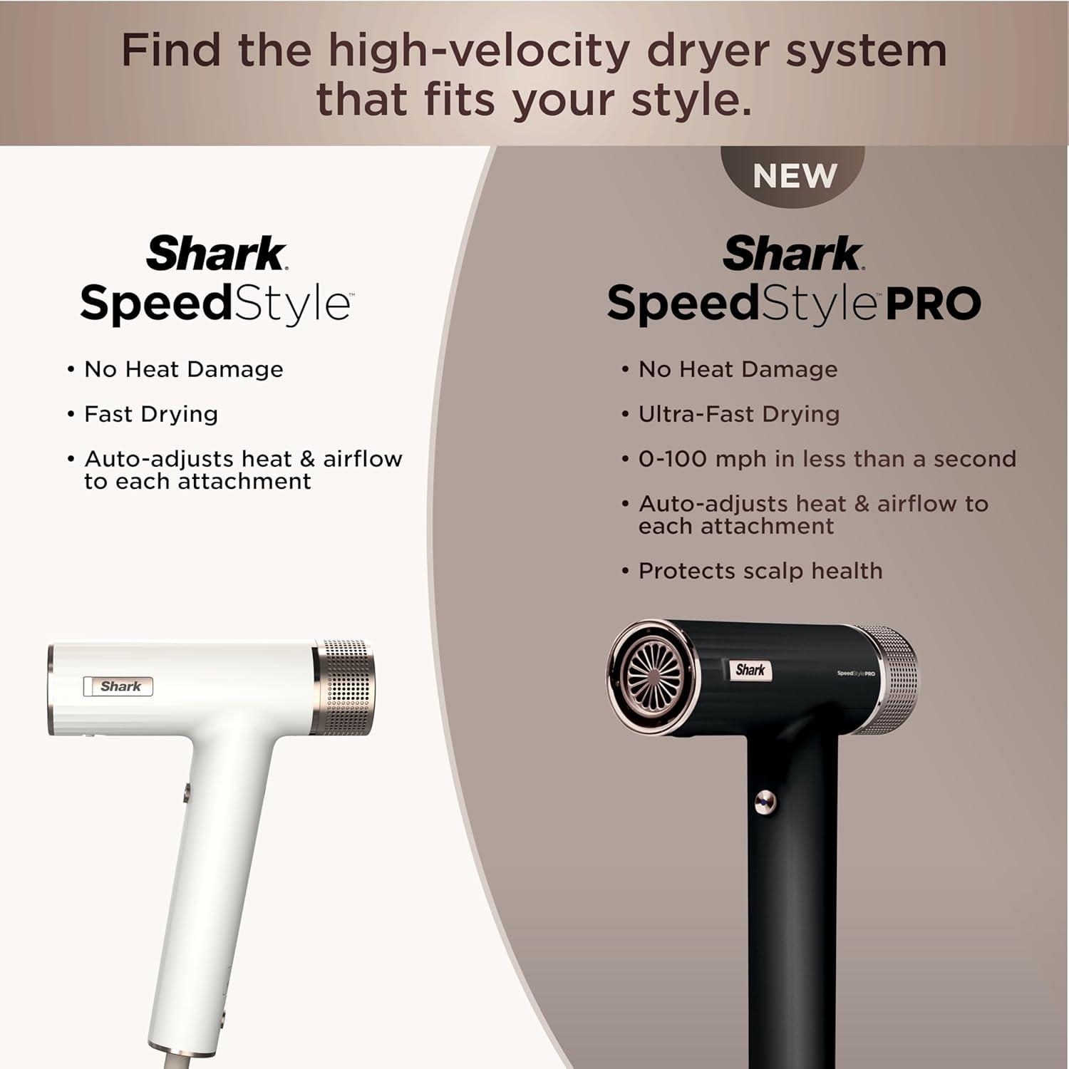 Black High-Velocity Ionic Hair Dryer with Cool Shot