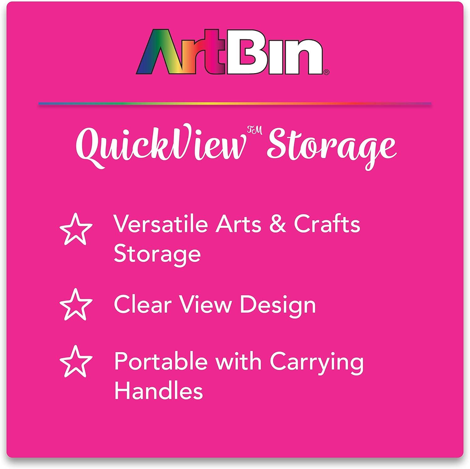 Artbin Quick View Case, 15" Deep Base Divided