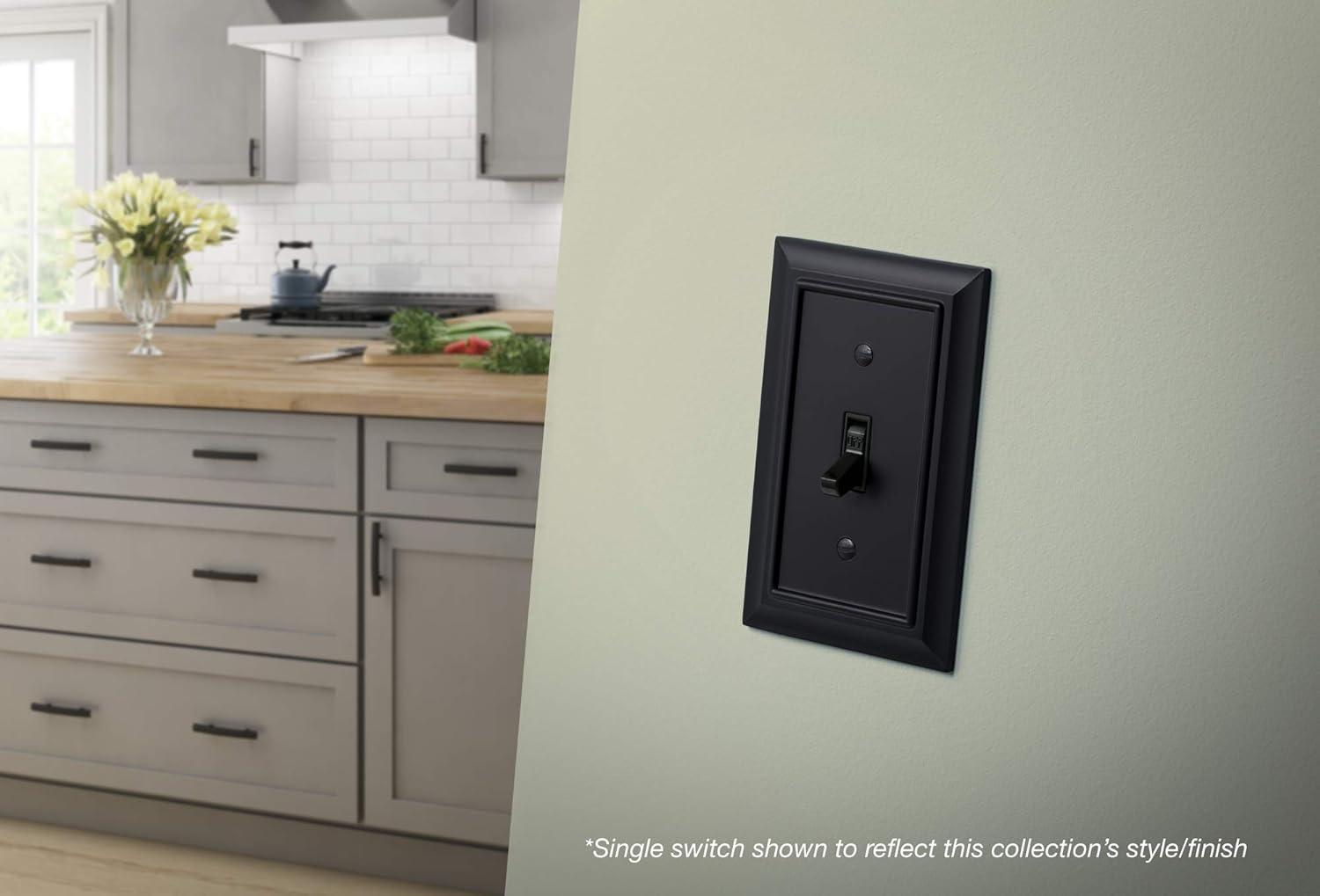 Architectural 1-Gang Duplex Outlet Wall Plate